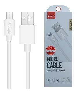 Cable Micro Usb 80Cm Blanco