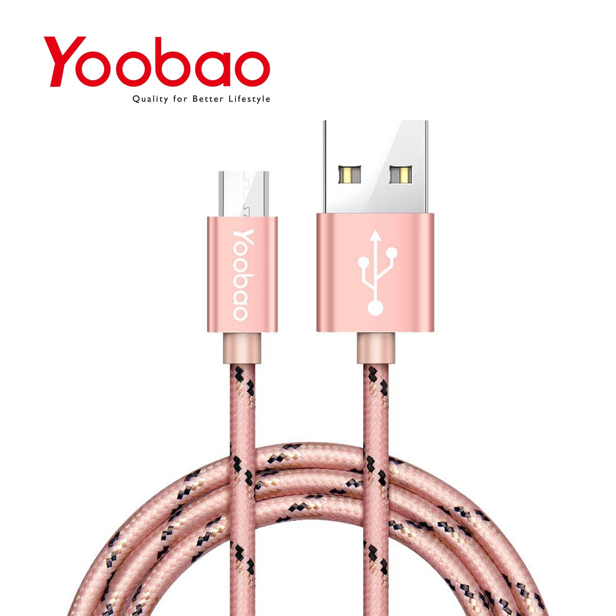 Cable Usb Tipo C Nylon 100Cm Color Rosa